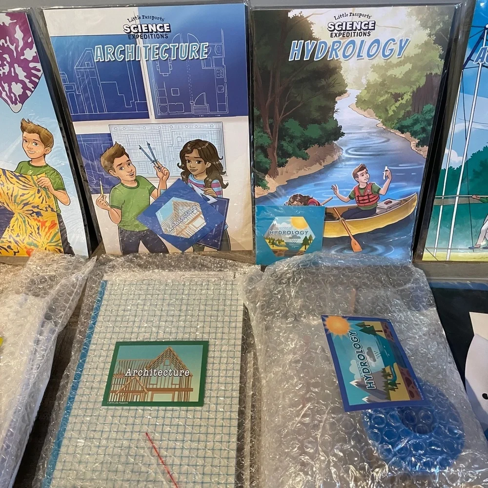 STEM Little Passports Science Expeditions Kits Age 8+ Physics Aerodynamics